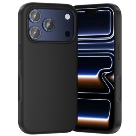 Funda Silicona con Magsafe Vention KVCBCD-40/ Compatible con iPhone 17 Pro Max/ Negra